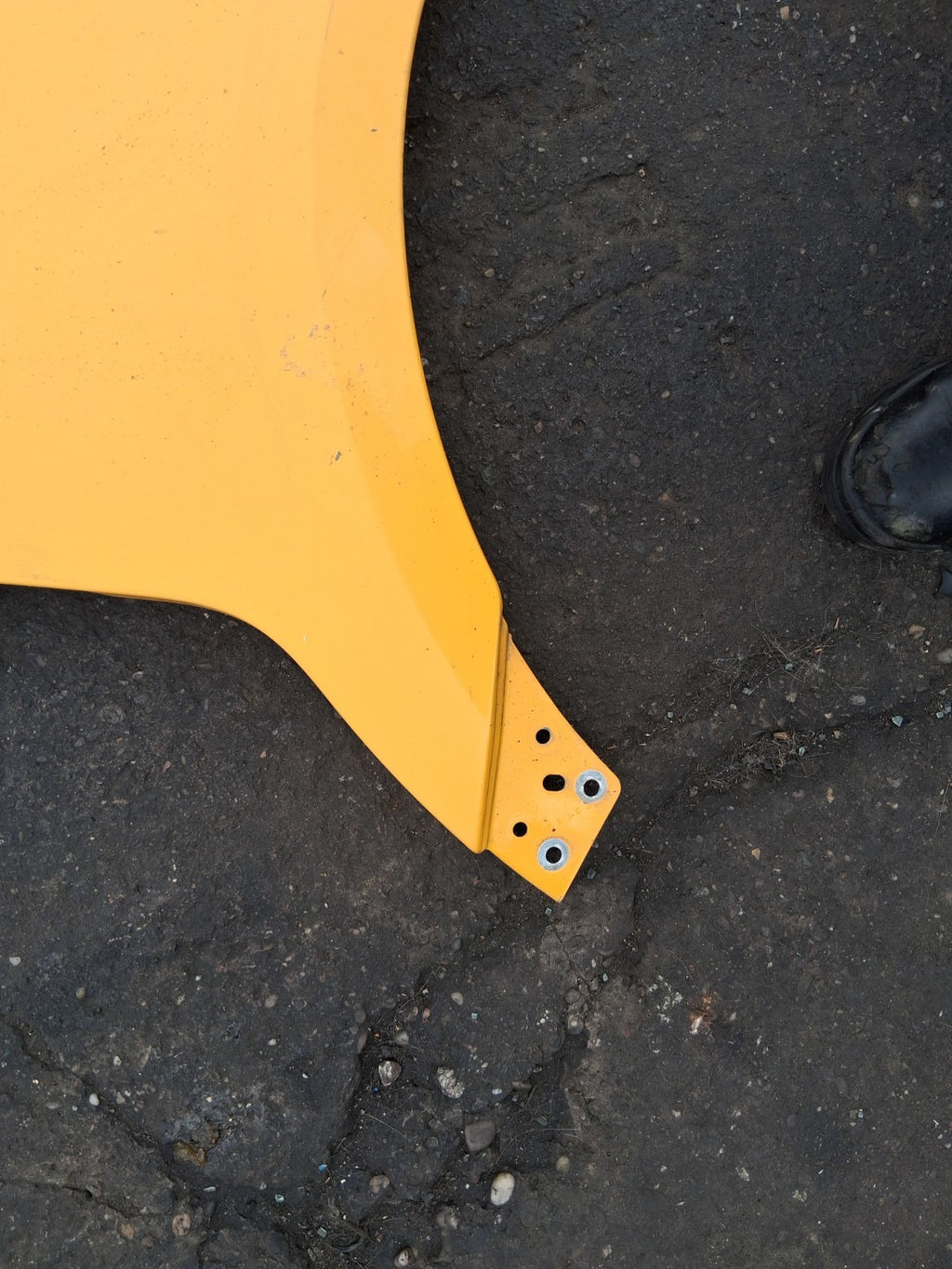 2019 MERCEDES SPRINTER W907 OSF DRIVER SIDE FRONT RIGHT WING PANEL ORANGE
