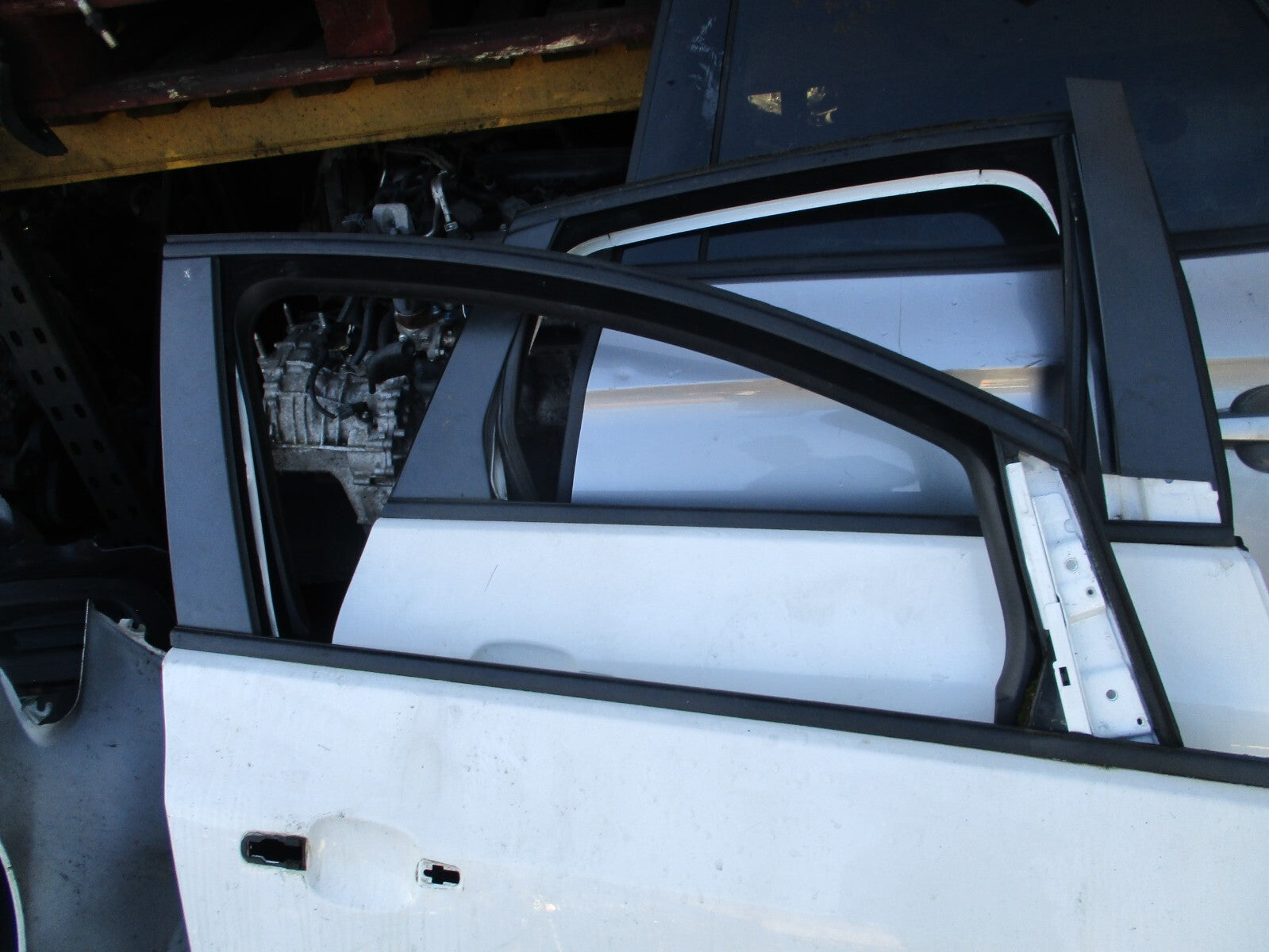 2010 VAUXHALL ASTRA J MK6 OSF DRIVER SIDE FRONT BARE DOOR SUMMIT WHITE ZGAZ