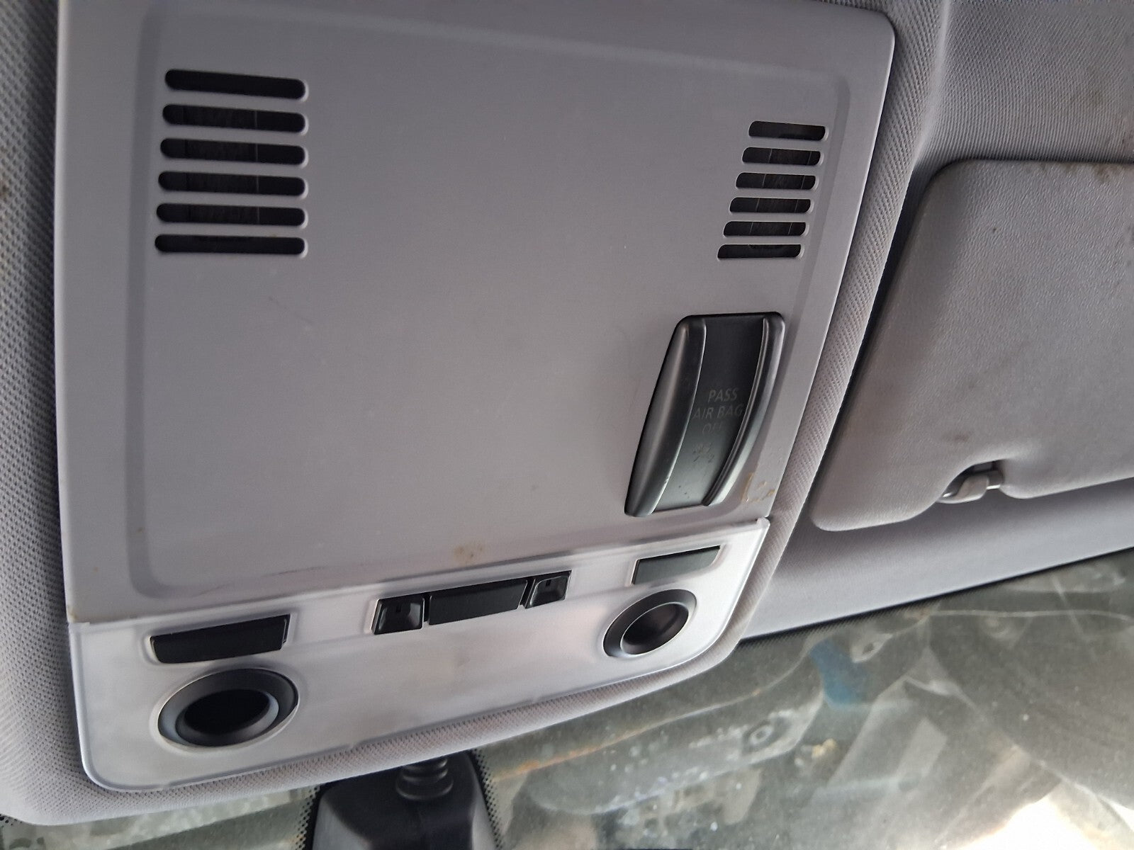 2011 BMW 1 SERIES E87 FRONT INTERIOR ROOF READING LIGHT PANEL