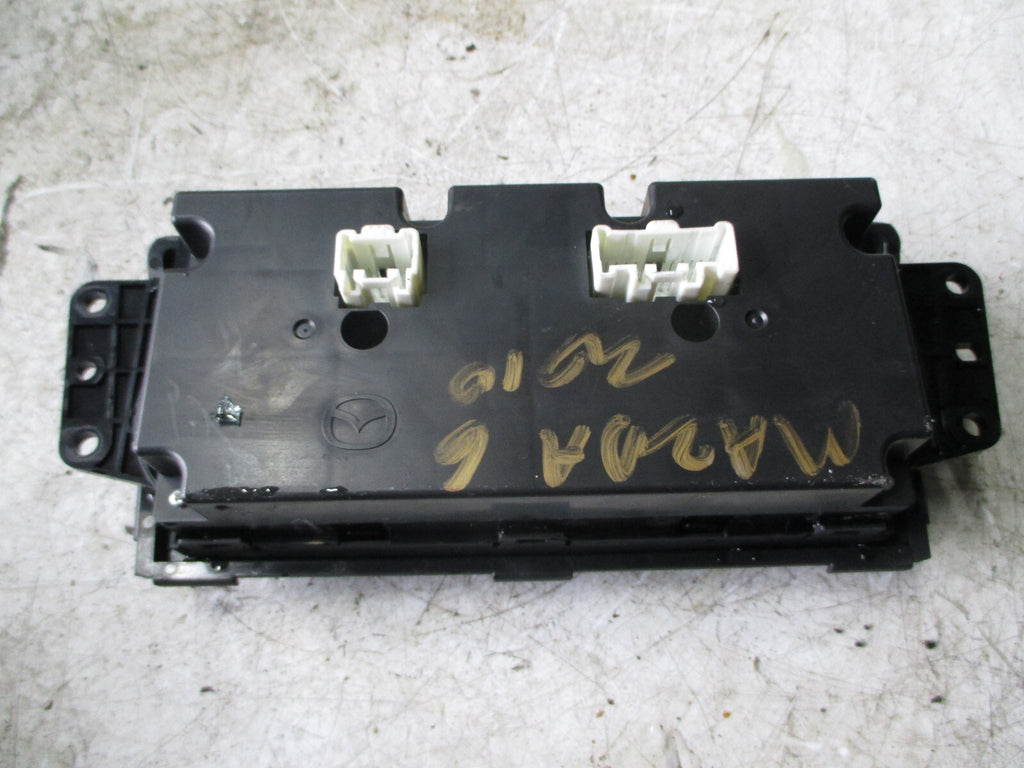 MAZDA 6 2010 HEATER AC CLIMATE CONTROL SWITCH PANEL