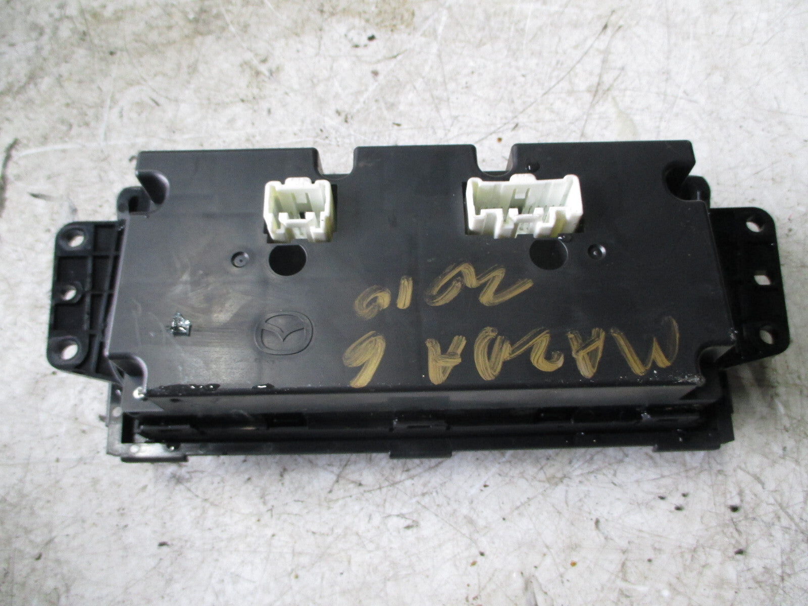 MAZDA 6 2010 HEATER AC CLIMATE CONTROL SWITCH PANEL