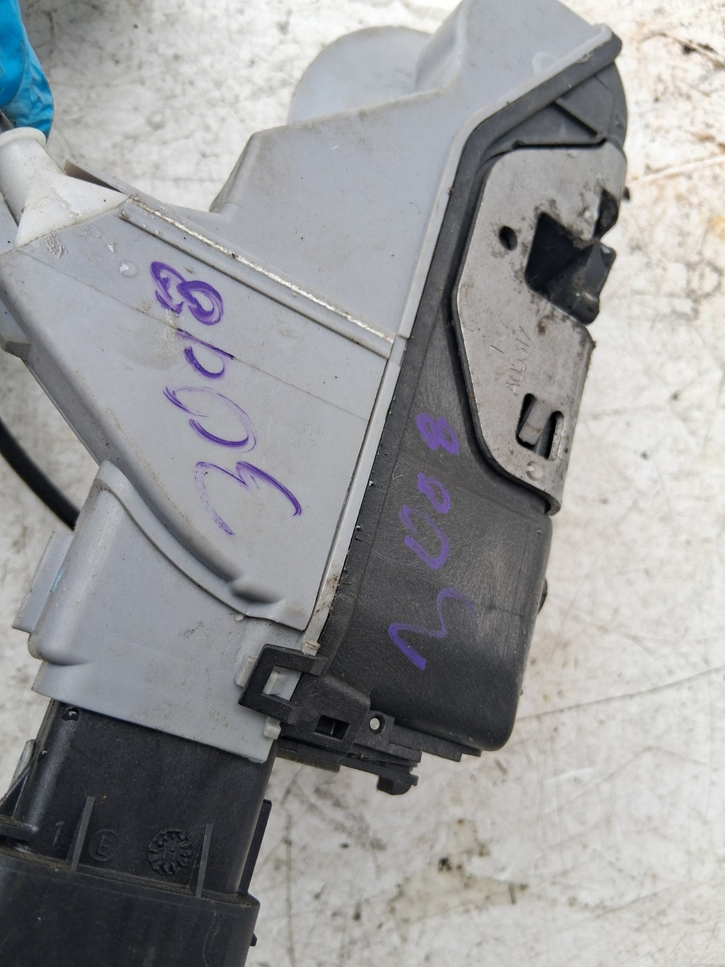 2012 PEUGEOT 3008 MK1 NSR PASSENGER SIDE REAR LEFT DOOR LOCK MECHANISM A04974