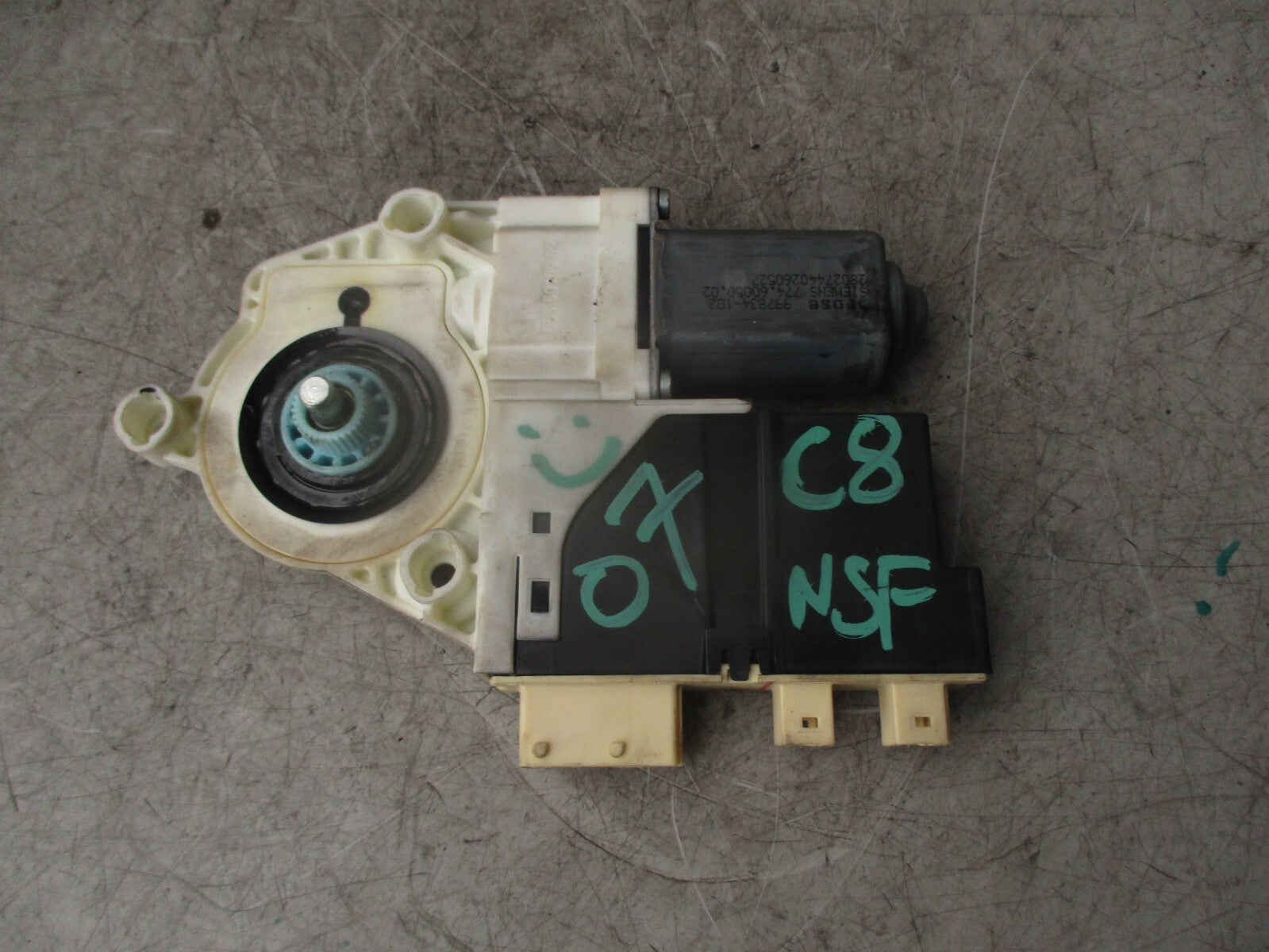 2007 CITROEN C8 NSF PASSENGER SIDE FRONT LEFT WINDOW MOTOR 1400794980