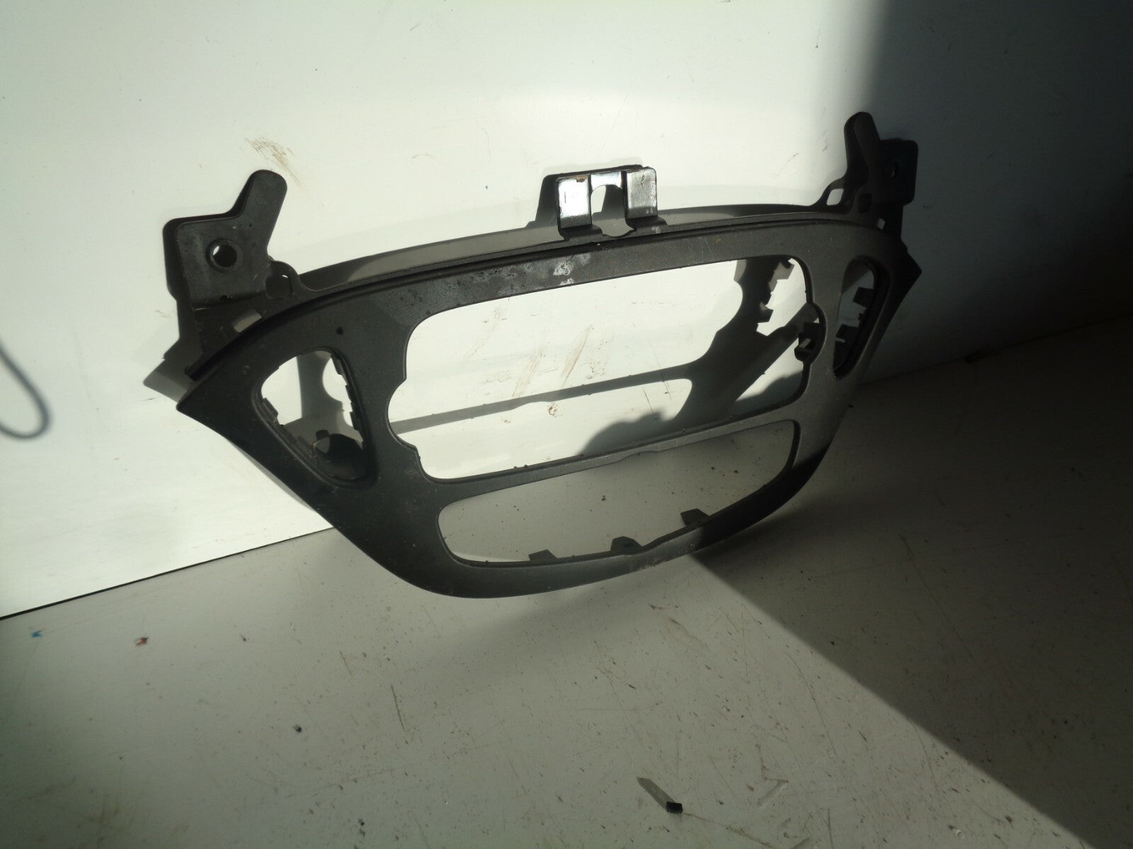 VAUXHALL CORSA E MK4 E MATT BLACK RADIO SURROUND TRIM 13391249
