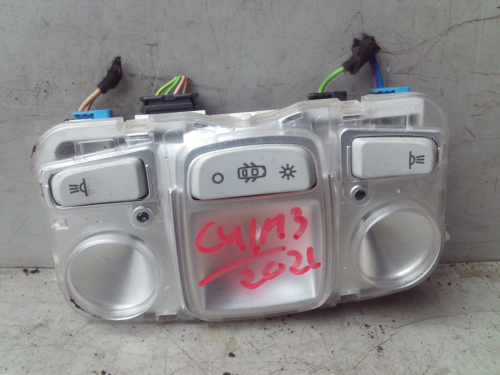 2021 CITROEN C4 MK3 COURTESY INTERIOR ROOF LIGHT 96781446