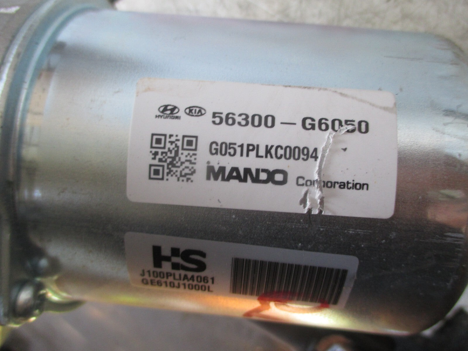 KIA PICANTOMK3 2020 POWER STEERING PUMP 56300G6050