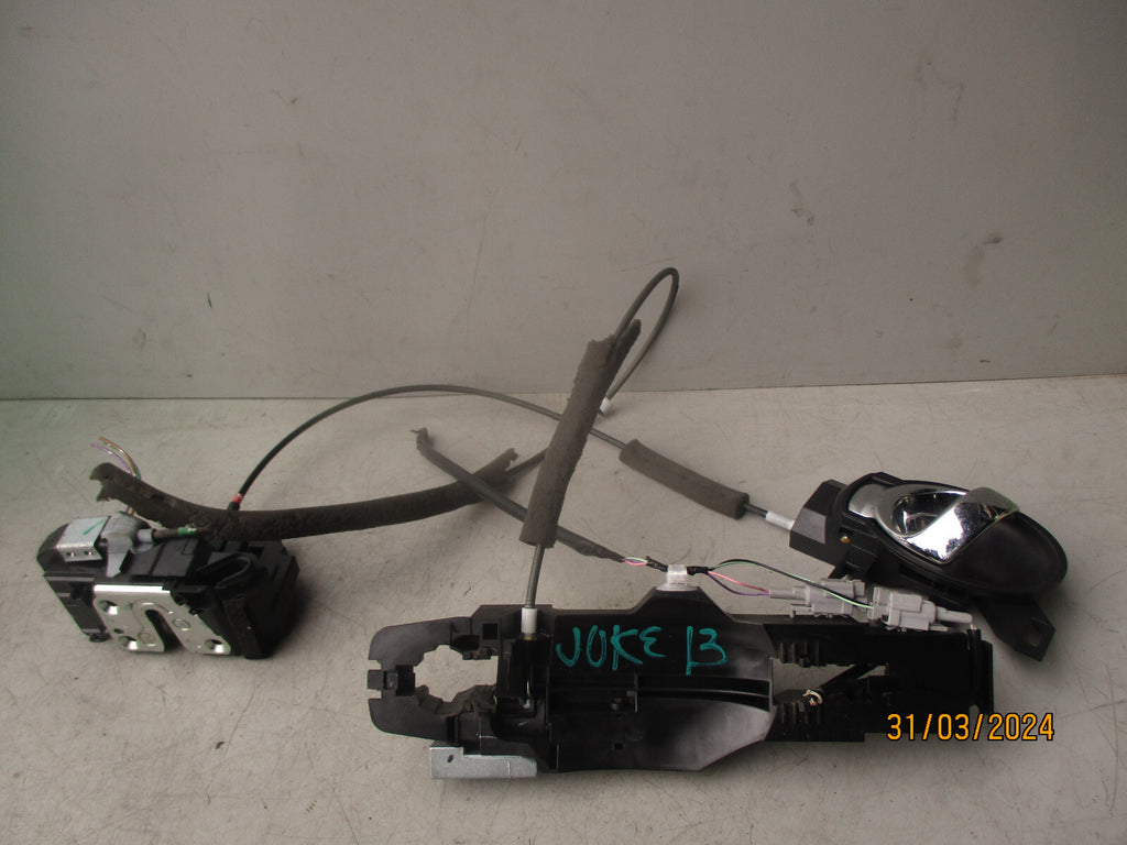 2013 NISSAN JUKE NSF PASSENGER SIDE FRONT DOOR LOCK 80671BA61A