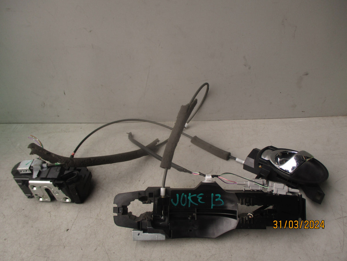 2013 NISSAN JUKE NSF PASSENGER SIDE FRONT DOOR LOCK 80671BA61A
