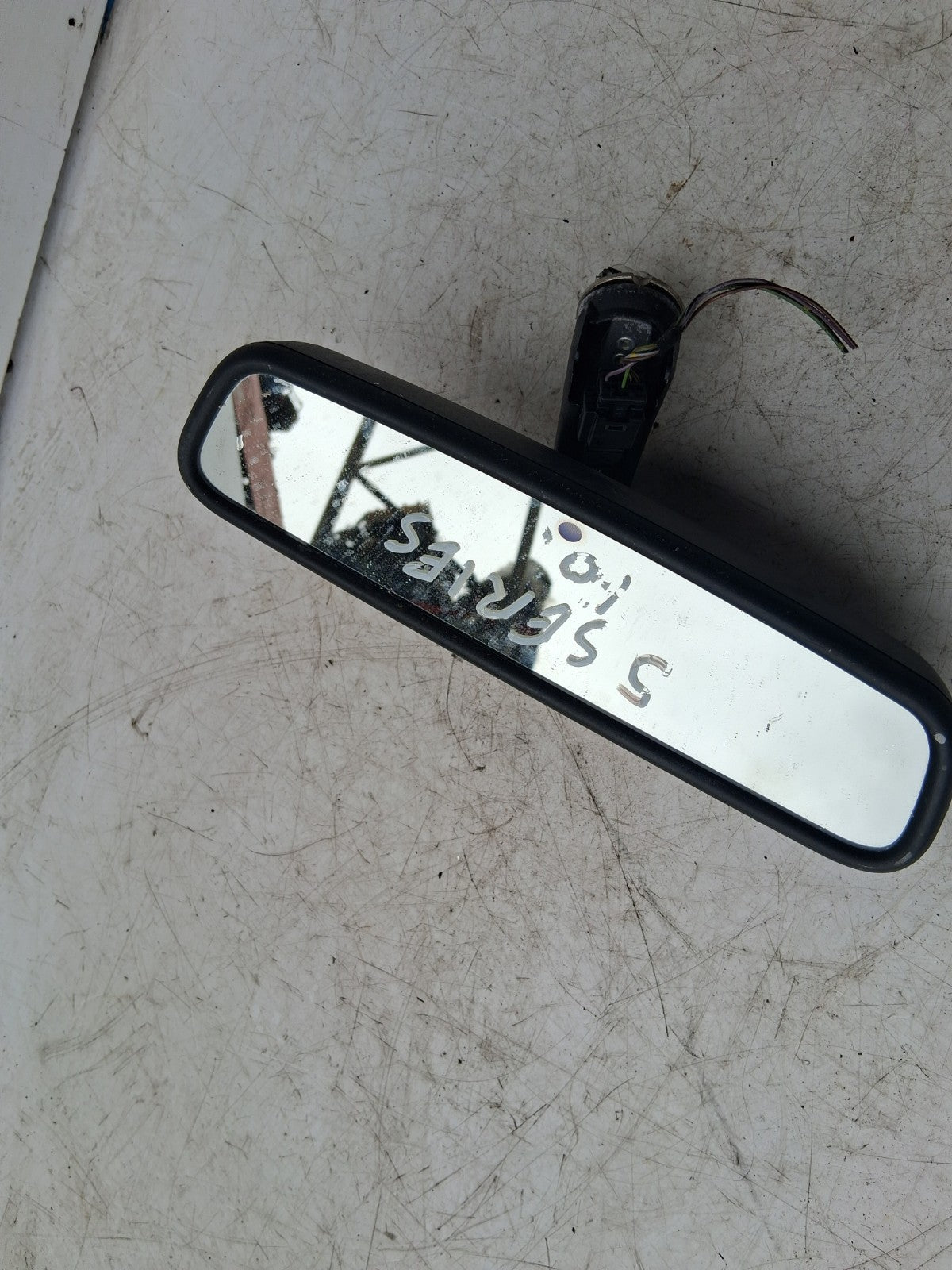 2010 BMW 5 SERIES F10 FRONT INTERIOR REAR VIEW MIRROR