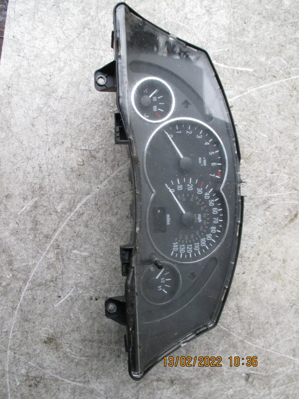 VAUXHALL MERIVA A 2006 MK1 SPEEDOMETER INSTRUMENT CLUSTER 13173384