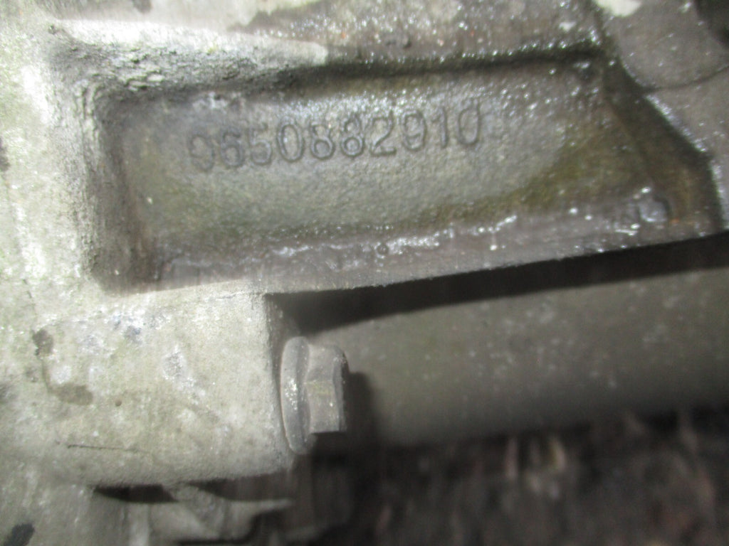 2005 PEUGEOT 206 1.1 PETROL 5 SPEED MANUAL GEARBOX 9650882910