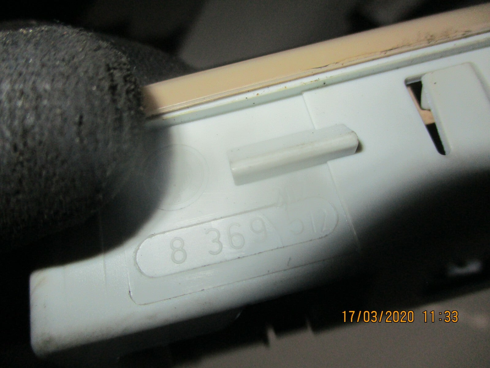 BMW 5 SERIES E39 1997 INTERIOR MAP ROOF READING LIGHT 8369512