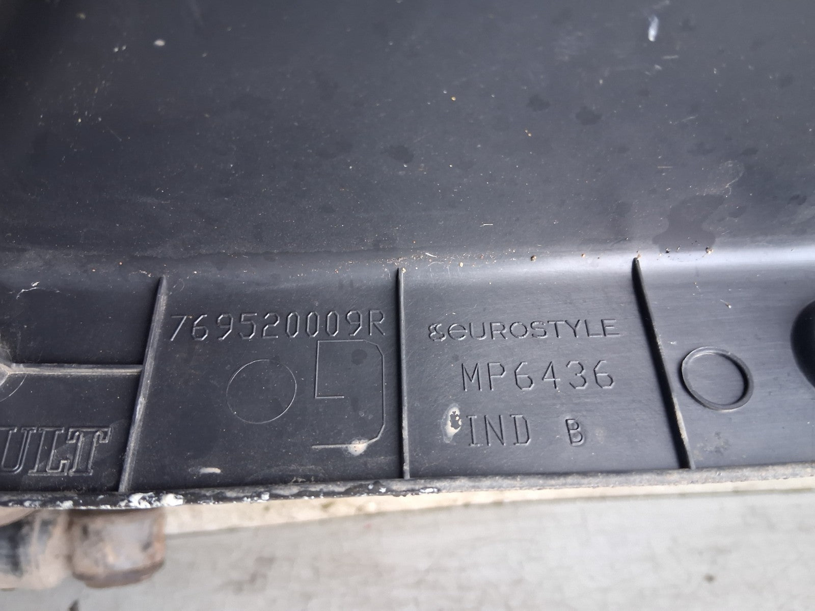 2020 RENAULT MASTER MK3 NSF PASSENGER SIDE FRONT LEFT DOOR STEP TRIM 769520009R