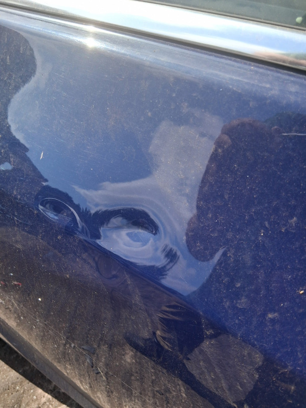 2013 VAUXHALL ASTRA J ESTATE OSR DRIVER SIDE REAR RIGHT COMPLETE DOOR BLUE
