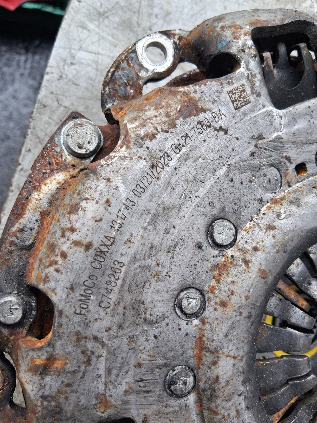 2021 FORD TRANSIT 350 MK8 2.0 DIESEL DUAL MASS CLUTCH AND FLYWHEEL GK217563DA
