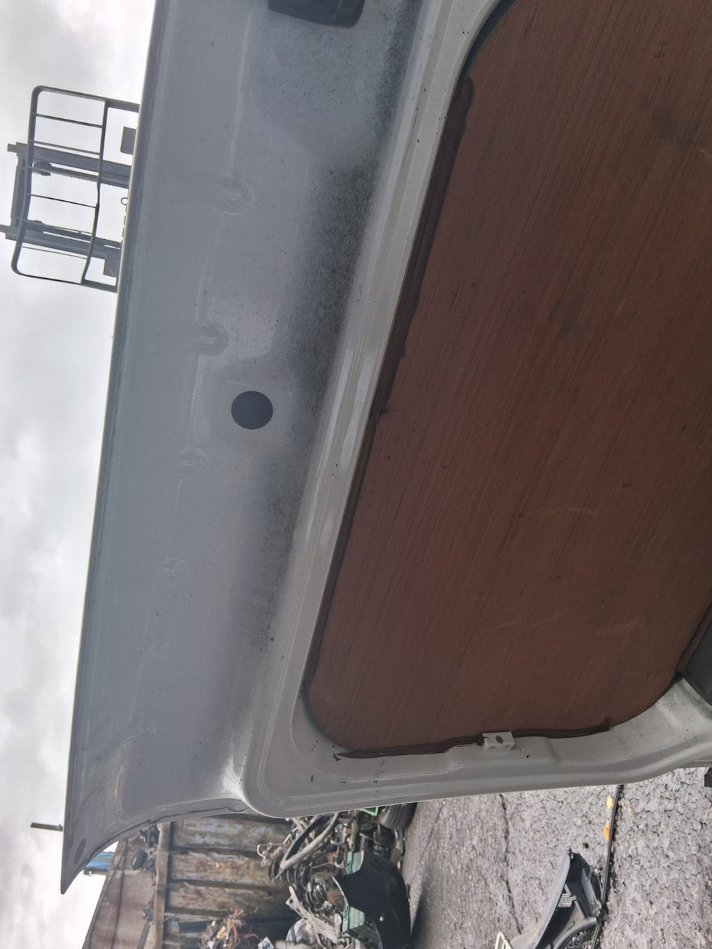 2013 FIAT DOBLO MK2 NS PASSENGER SIDE LEFT COMPLETE SLIDIND DOOR WHITE