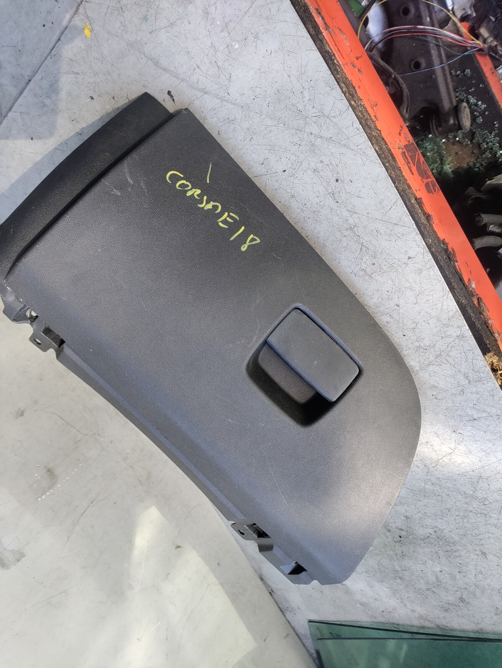 VAUXHALL CORSA E 2018 NS PASSENGER SIDE STORAGE COMPARTMENT GLOVEBOX