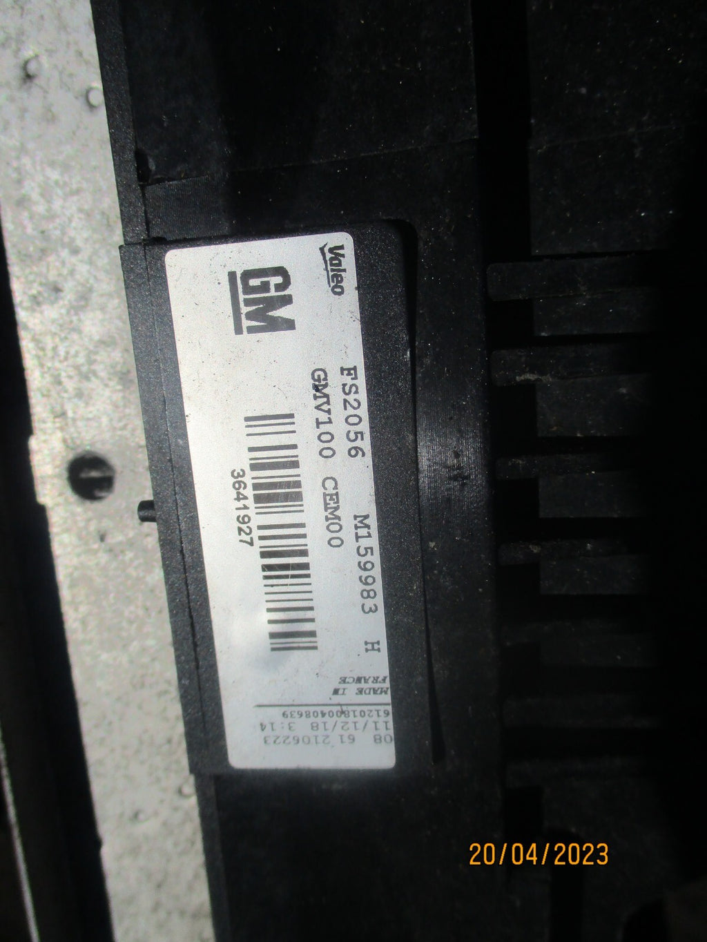 PEUGEOT 208 2018 1.2 PETROL RADIATOR 9684522780 RP54