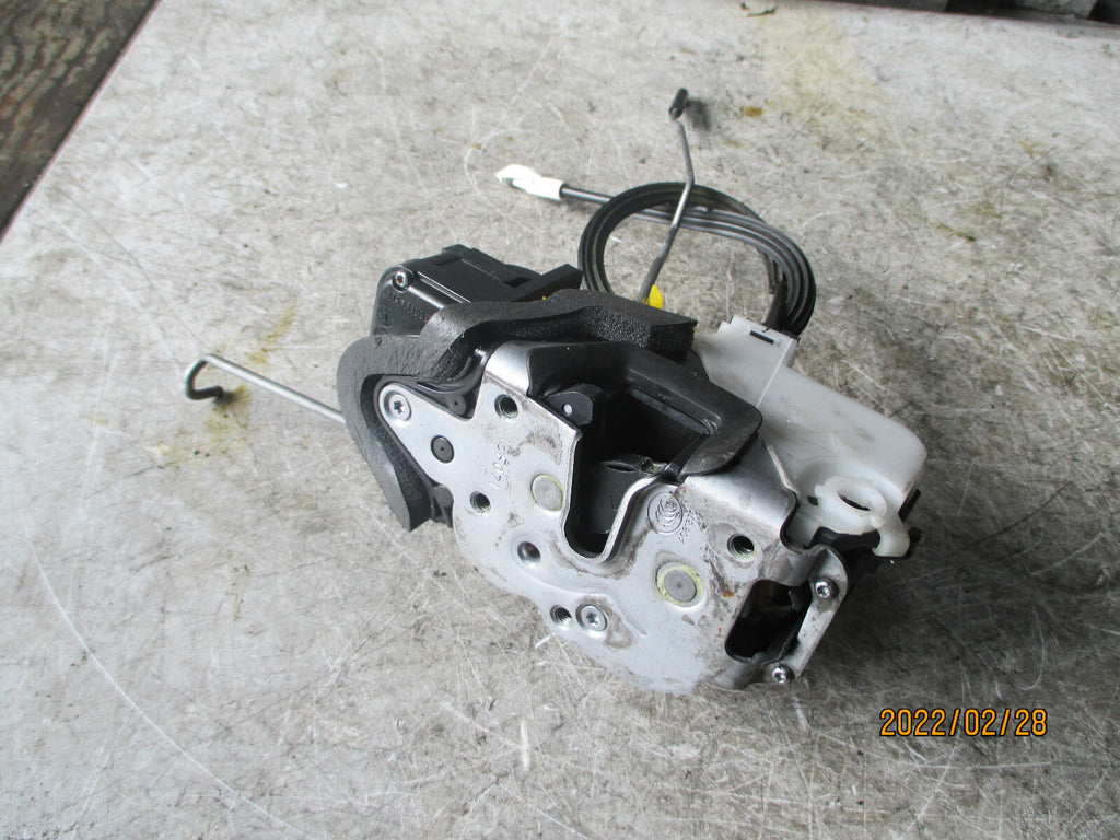 VAUXHALL INSIGNIA 2015 NSF PASSENGER SIDE FRONT DOOR LOCK MECHANISM