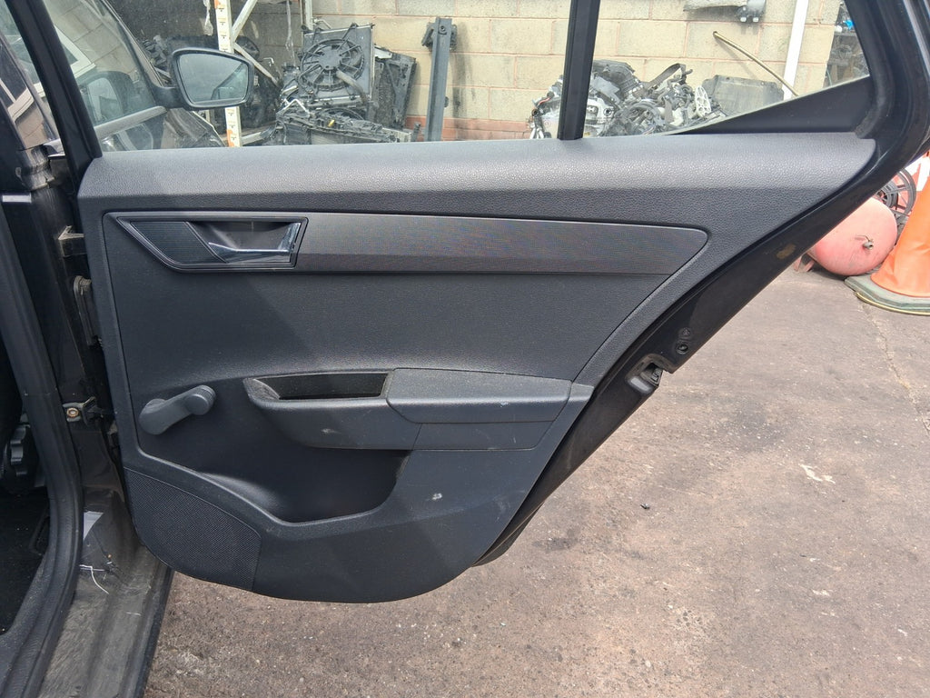 2020 SKODA FABIA MK3 NJ HATCHBACK OSR DRIVER SIDE REAR RIGHT DOOR CARD PANEL