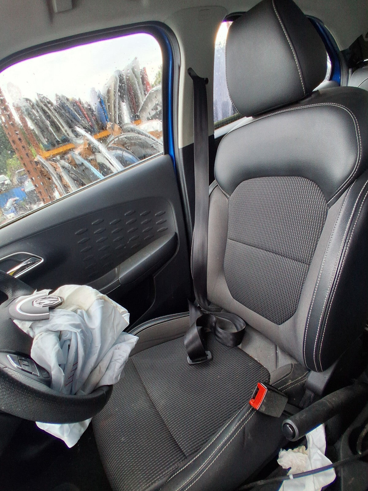 2021 MG 3 MK2 EXCLUSIVE OS DRIVER SIDE FRONT HALF LEATHER COMPLETE SEAT