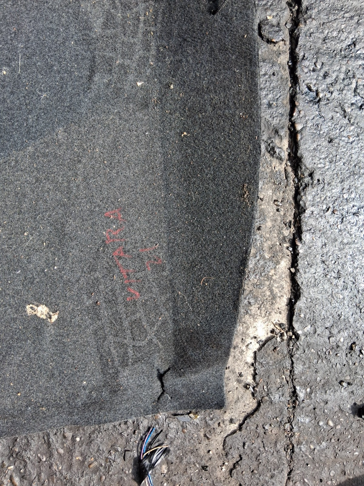 2022 SUZUKI VITARA MK4 REAR BOOT FLOOR LINER CARPET MAT