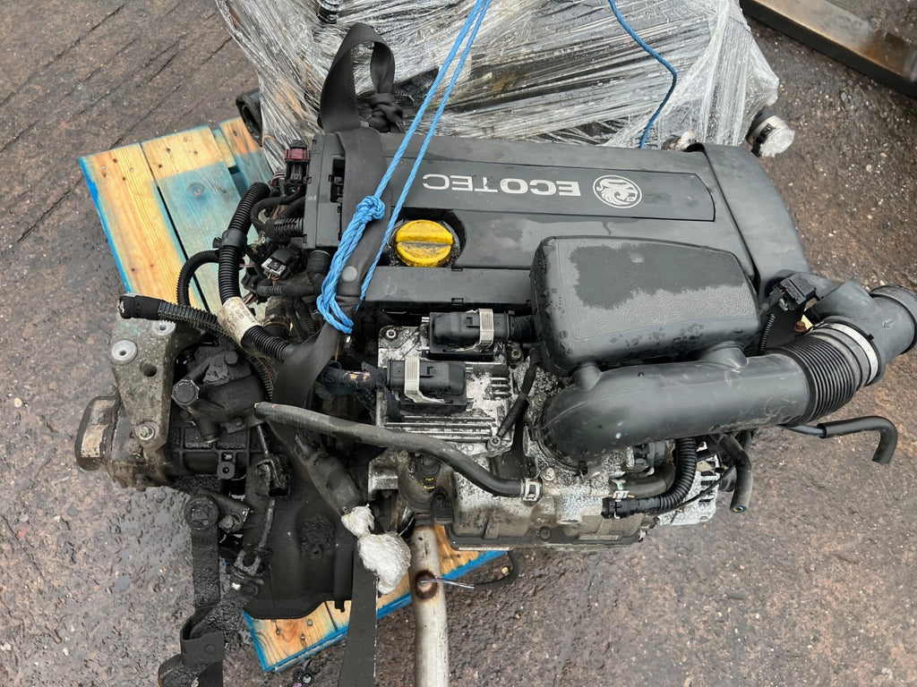 2006 VAUXHALL ASTRA H 1.6 PETROL COMPLETE ENGINE Z16XEP 179542 MILES SEE VIDEO