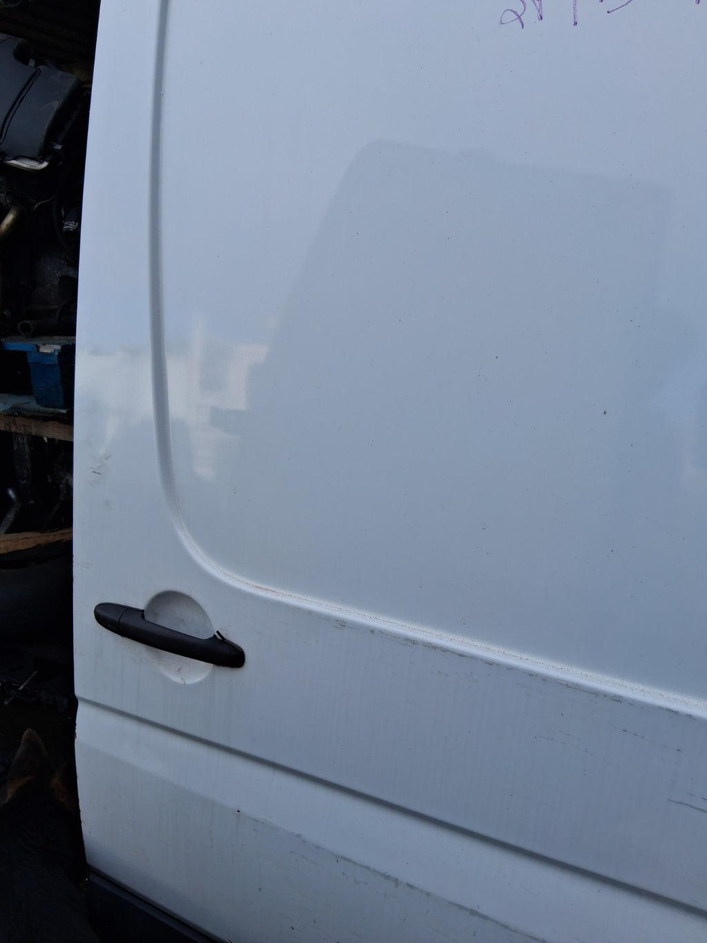 2016 MERCEDES SPRINTER W906 NS PASSENGER SIDE SLIDING DOOR COMPLETE WHITE
