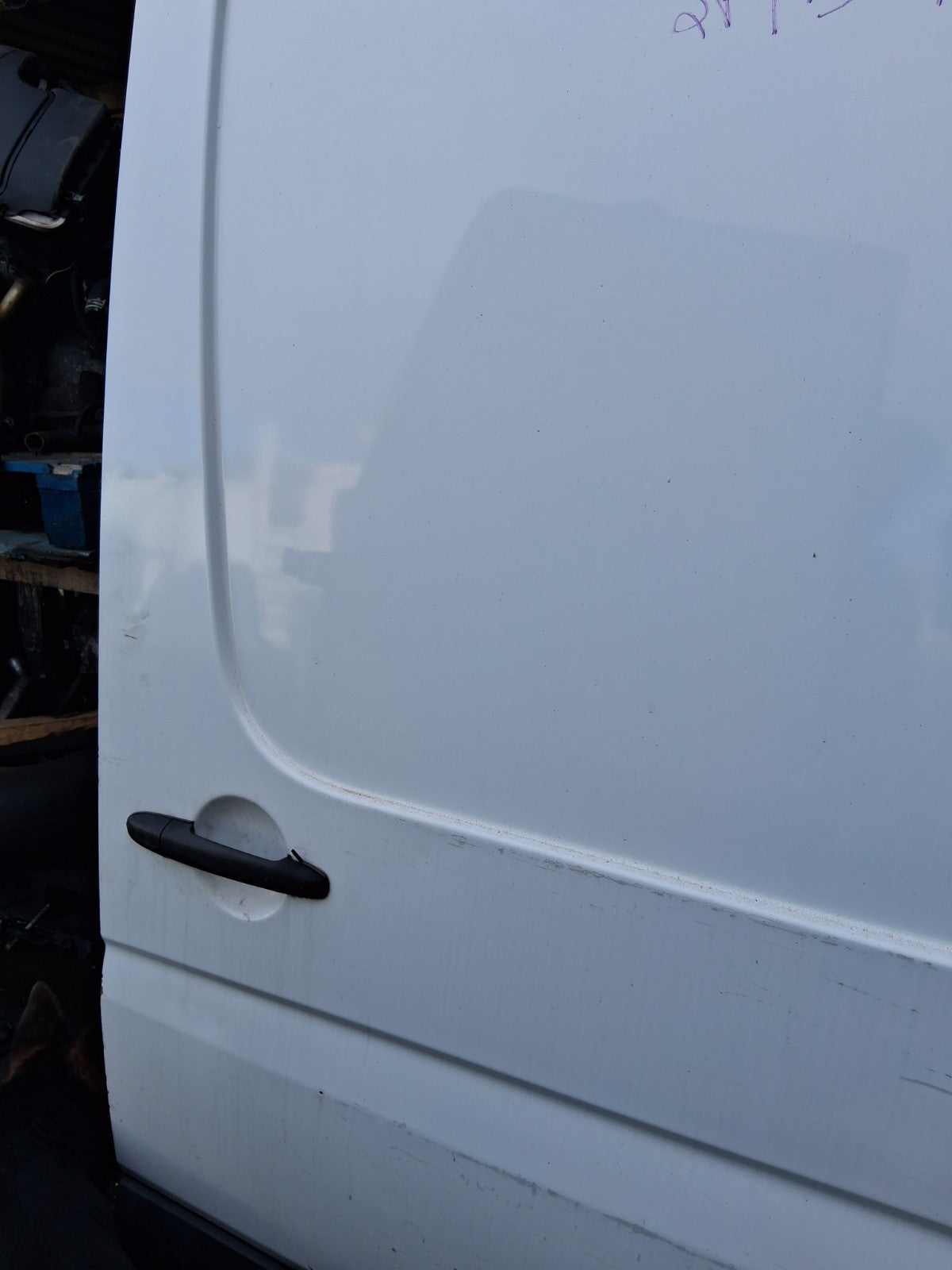 2016 MERCEDES SPRINTER W906 NS PASSENGER SIDE SLIDING DOOR COMPLETE WHITE