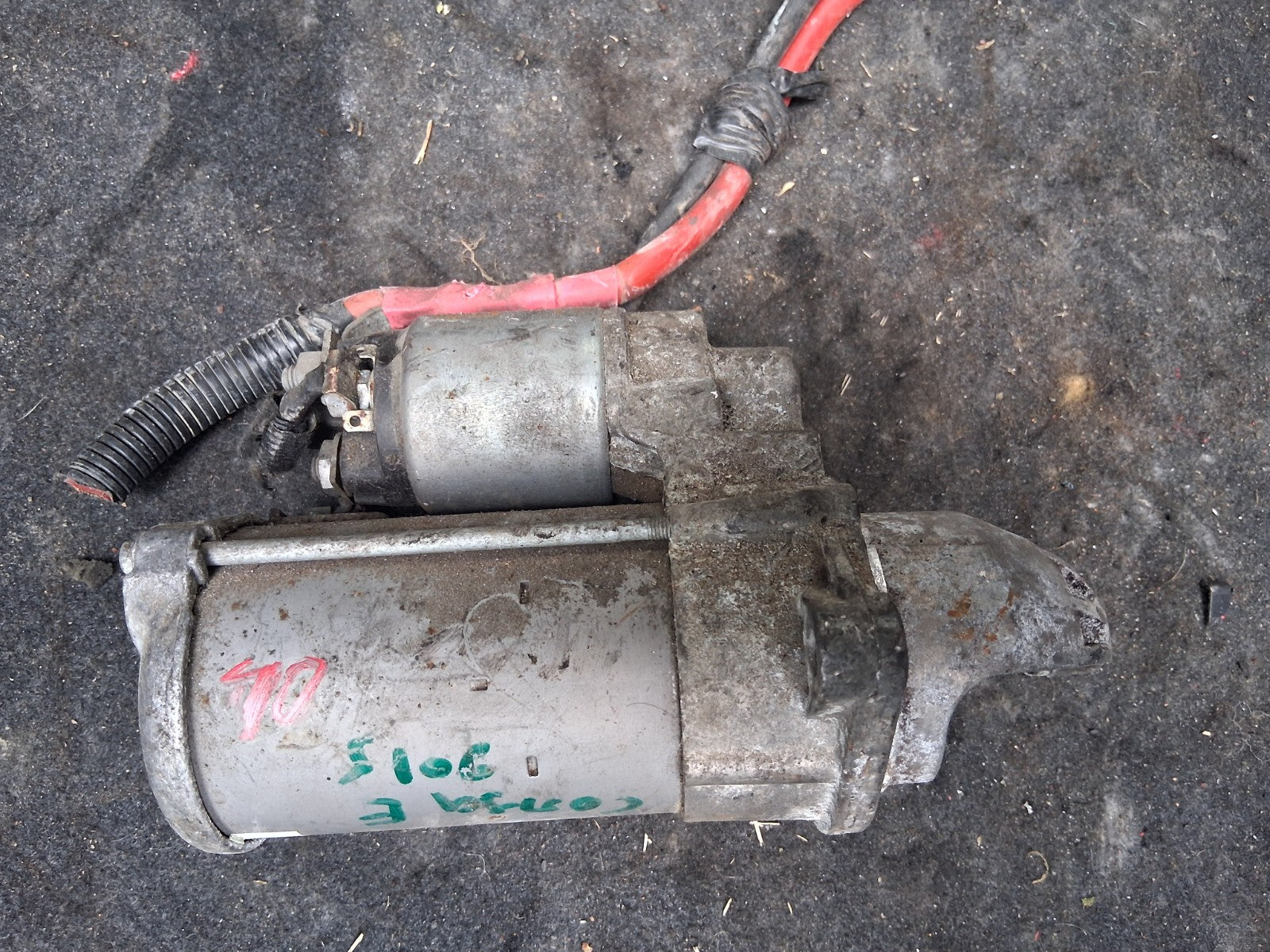 VAUXHALL CORSA E 2015 1.4 PETROL STARTER MOTOR 55591492