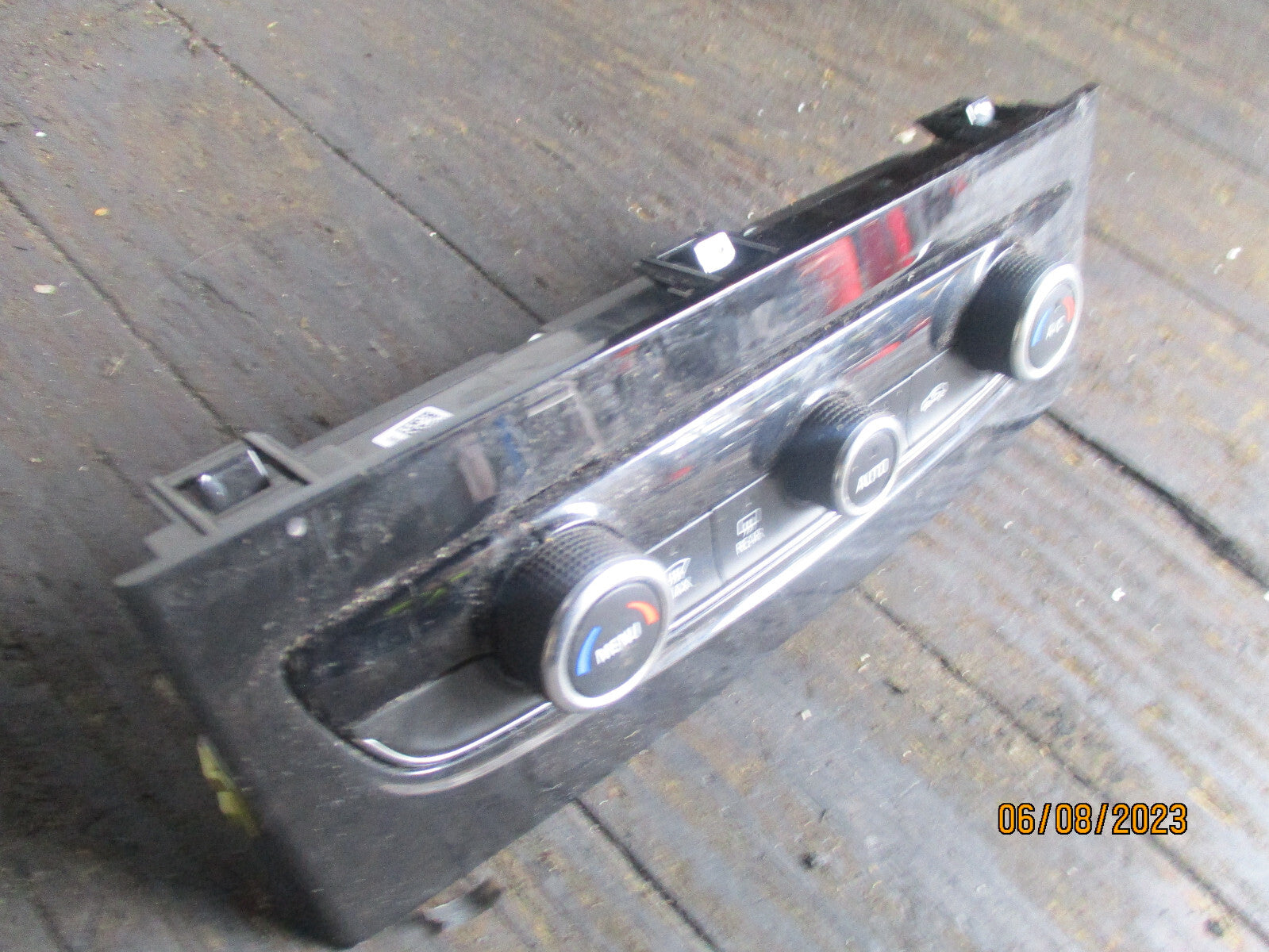 VAUXHALL GRANDLAND X 2018 HEATER CONTROL PANEL UNIT  98224346YX