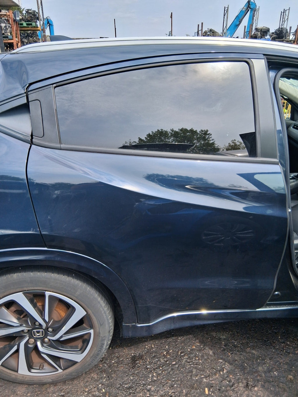 2020 HONDA HR-V FACELIFT OSR DRIVER SIDE REAR BARE DOOR MIDNIGHT BLUE B610M