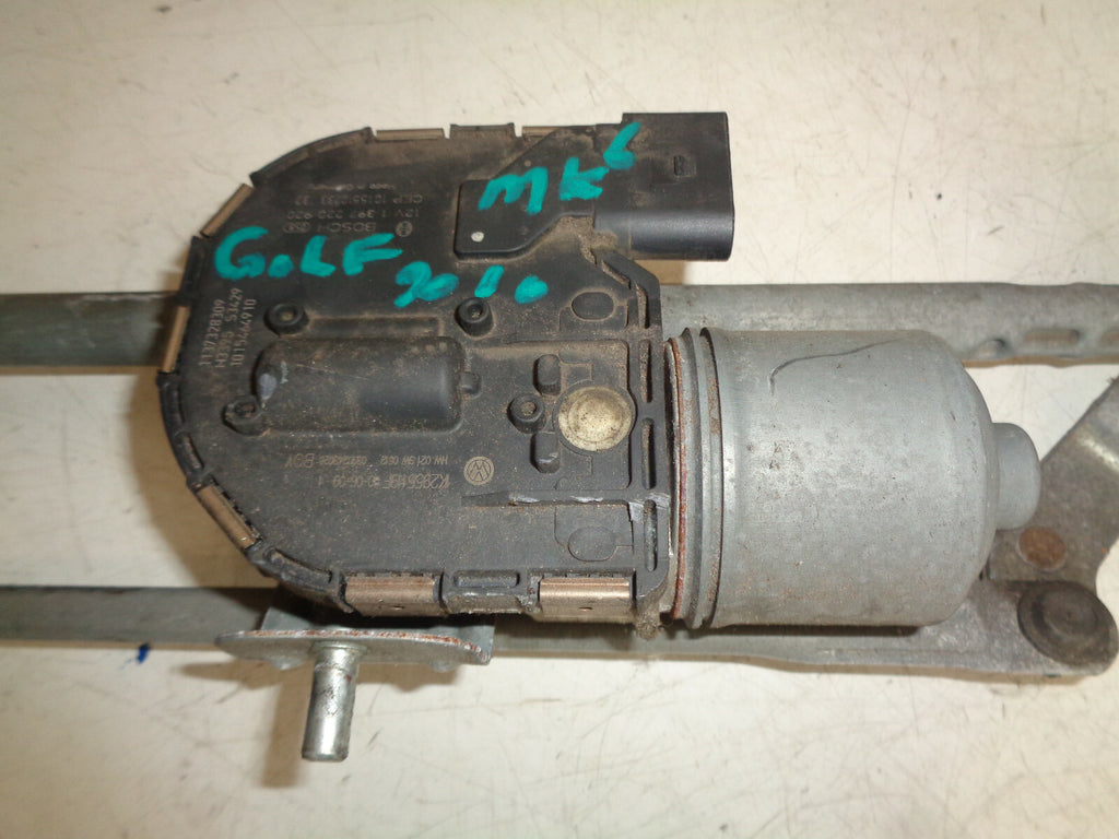 VW VOLKSWAGEN GOLF MK6 FRONT WINDSCREEN WIPER MOTOR LINKAGES 1K2955023H