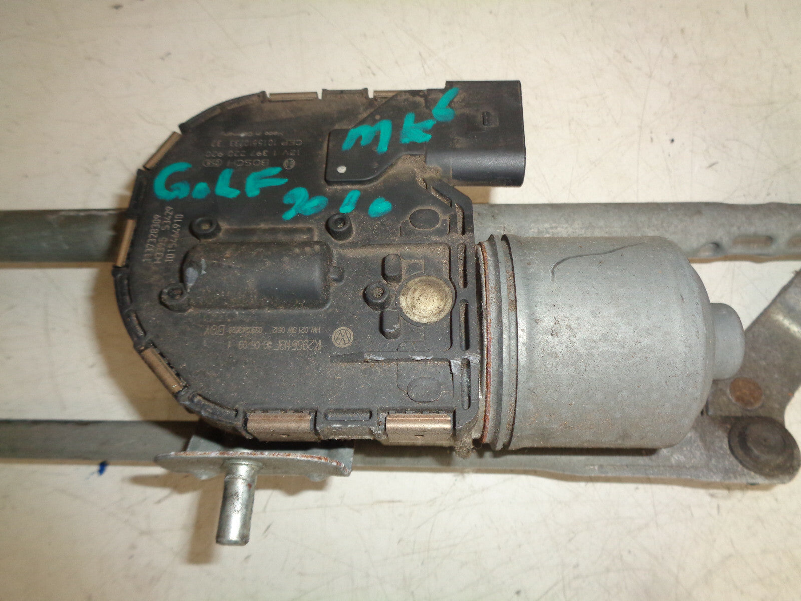 VW VOLKSWAGEN GOLF MK6 FRONT WINDSCREEN WIPER MOTOR LINKAGES 1K2955023H