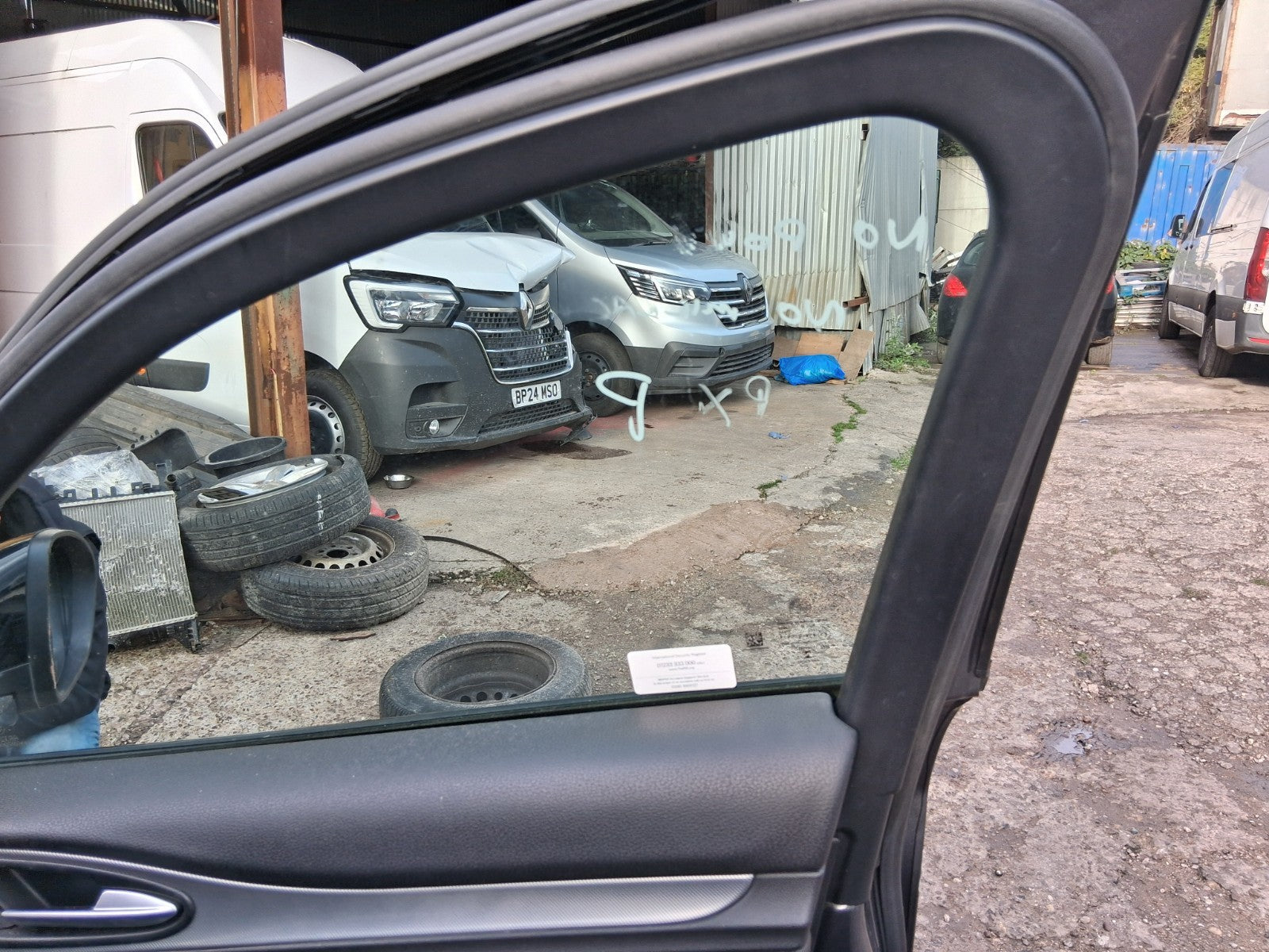 2022 ALFA ROMEO STELVIO 949 4Q OSF DRIVER SIDE FRONT RIGHT WINDOW GLASS