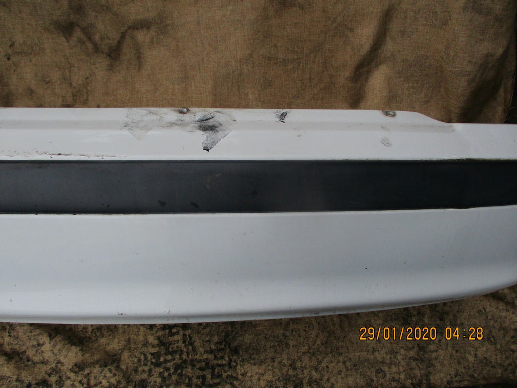 RENAULT MEGANE MK1 HATCHBACK 5 DOOR 1996 REAR BACK PLASTIC BUMPER IN WHITE