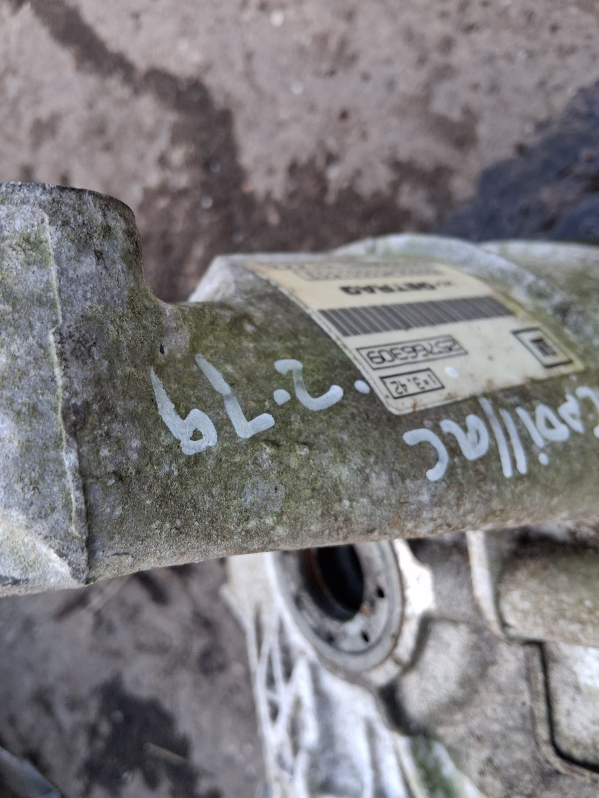 CADILLAC CTS 2007 2.79 PETROL REAR DIFF DIFFERENTIAL 25766309