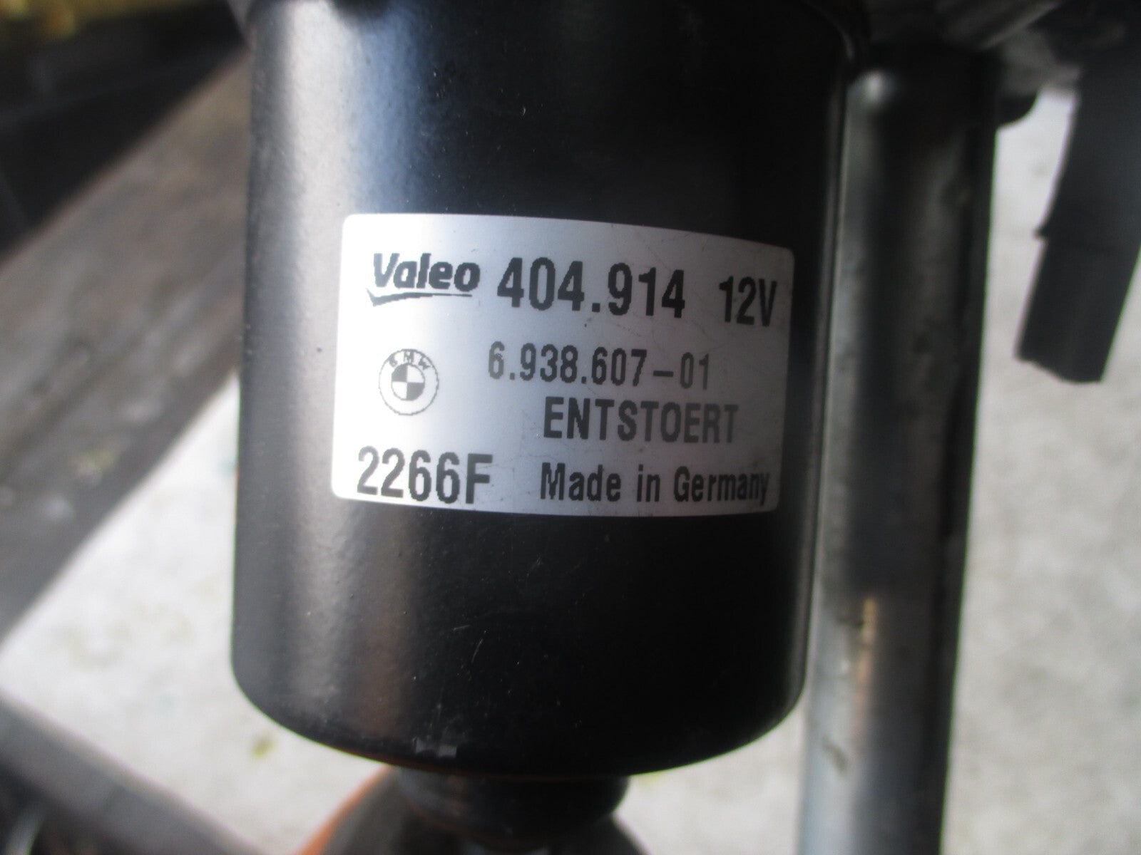 BMW 1 SERIES 2006 FRONT WIPER MOTOR LINKAGE 6938607