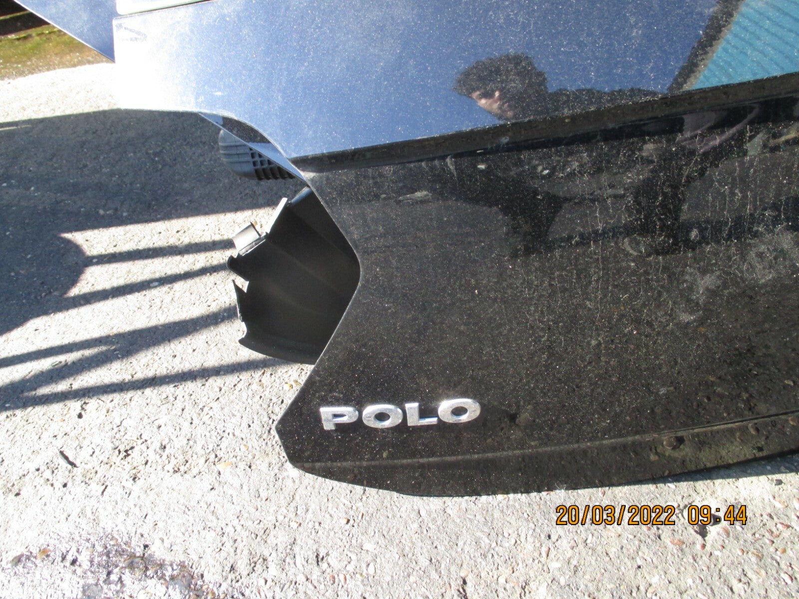VOLKSWAGEN POLO 2019 MK6 AW REAR COMPLETE TAILGATE BLACK