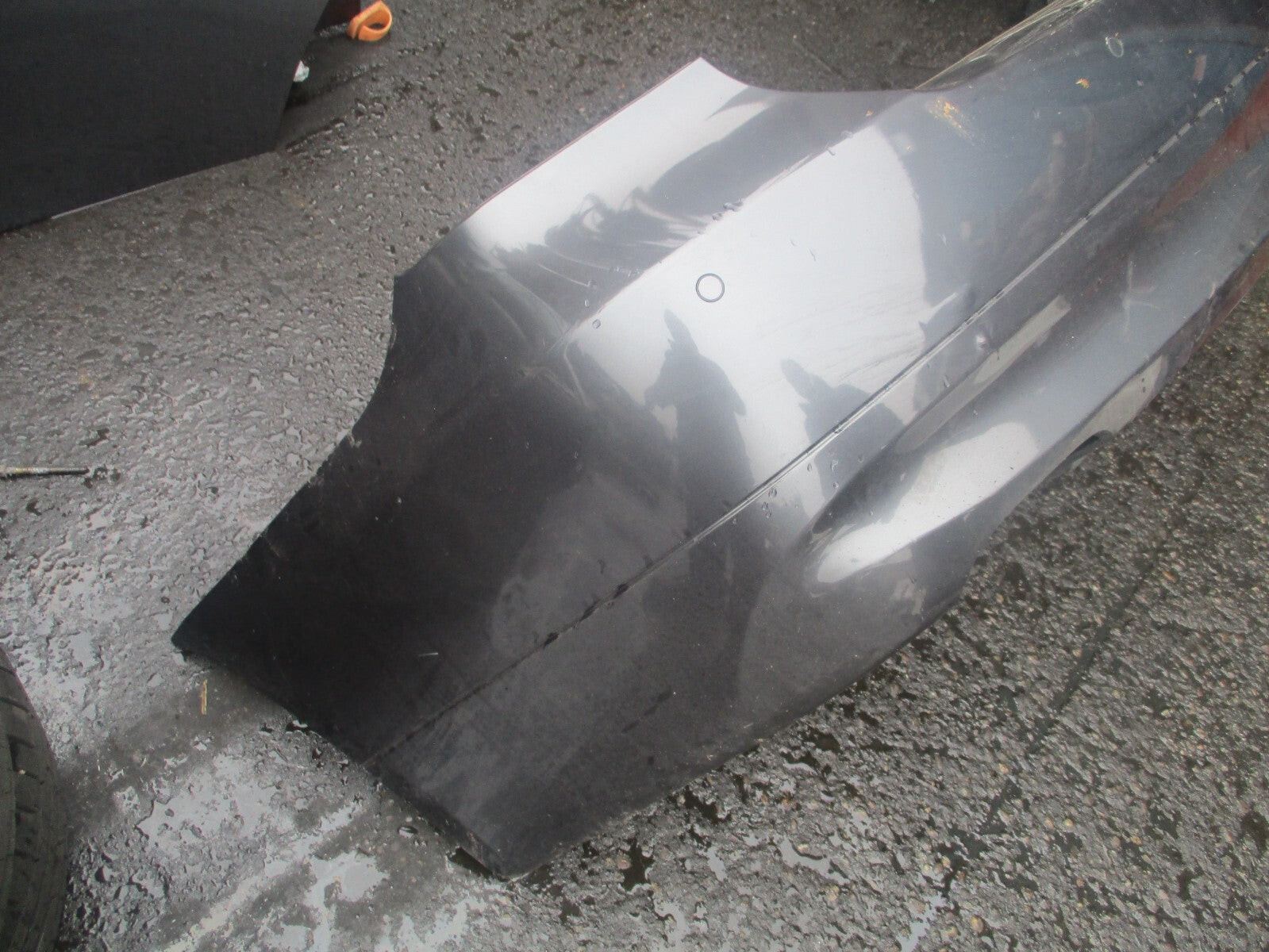 2005 BMW 3 SERIES E90 SALOON REAR BUMPER GREY