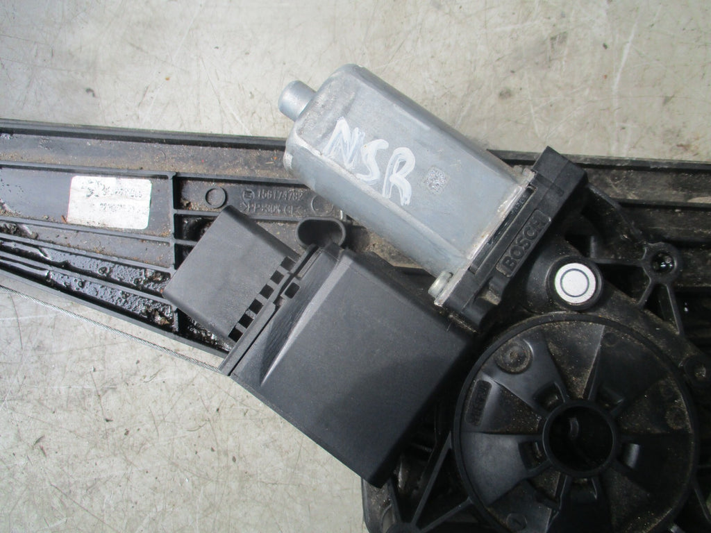 2019 CITROEN C4 CACTUS NSR REAR PASSENGER SIDE WINDOW MECHANISM 156174782