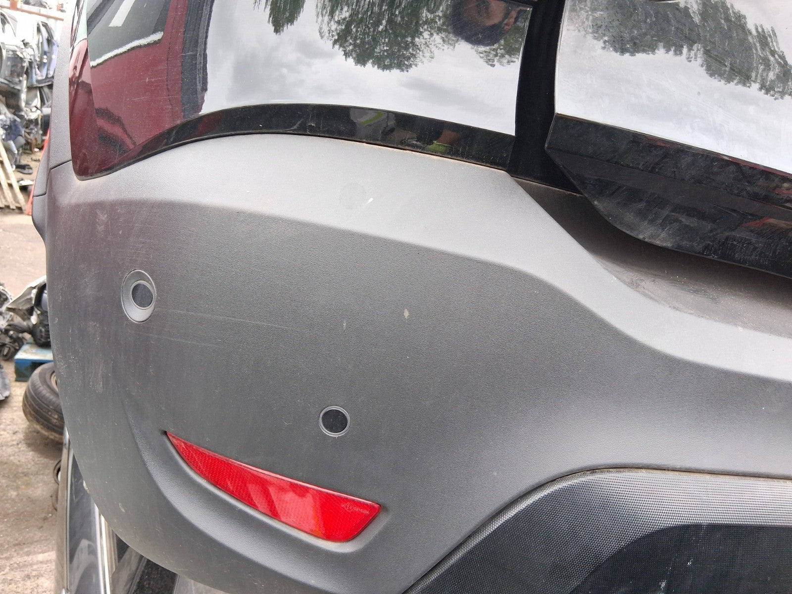 2024 VAUXHALL CROSSLAND COMPLETE REAR BUMPER DIAMOND BLACK METALLIC 23G