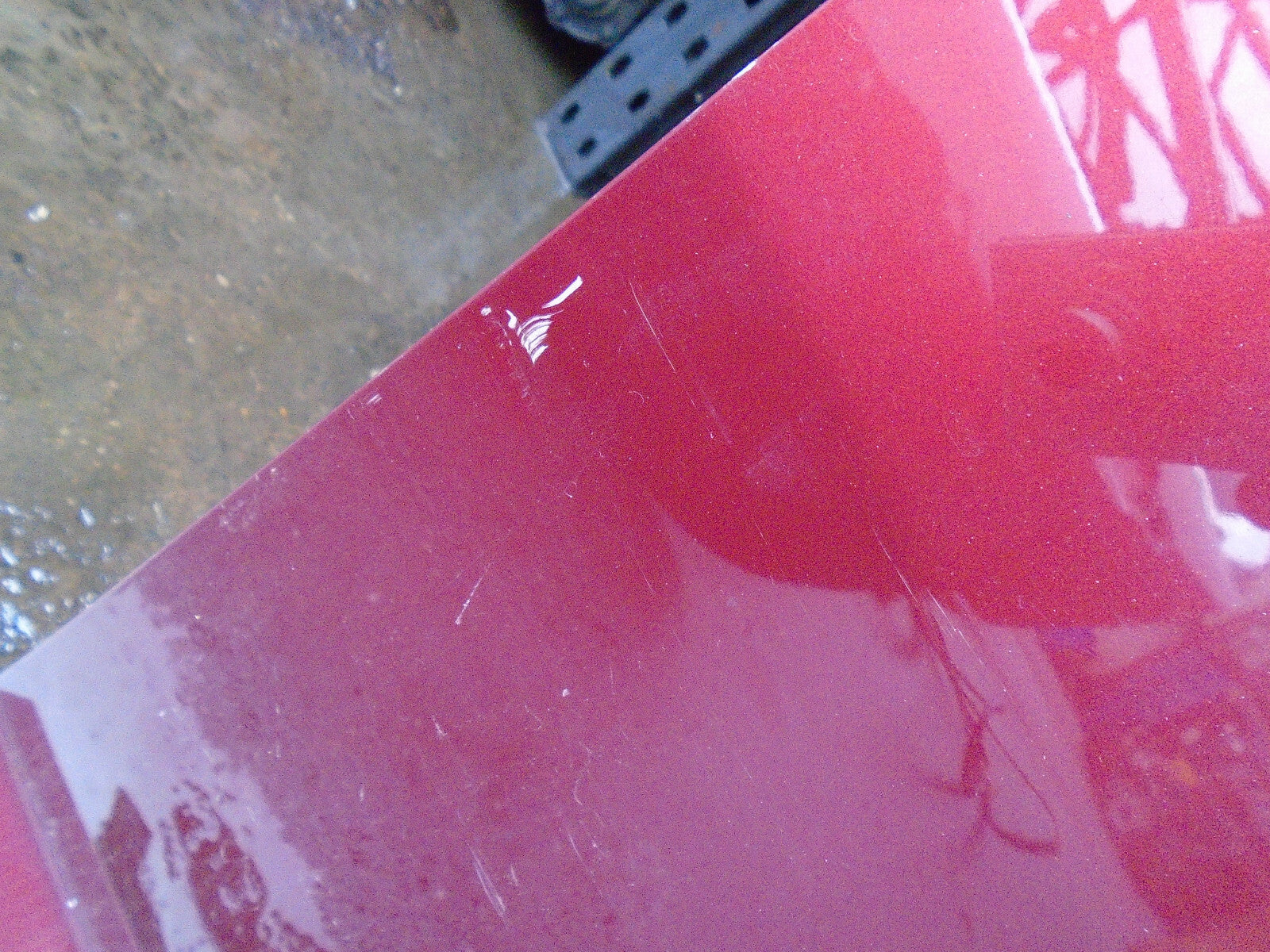 JAGUAR XF FACELIFT 2013 OSF DRIVER SIDE FRONT BARE DOOR SHELL FRAME ONLY RED CAJ