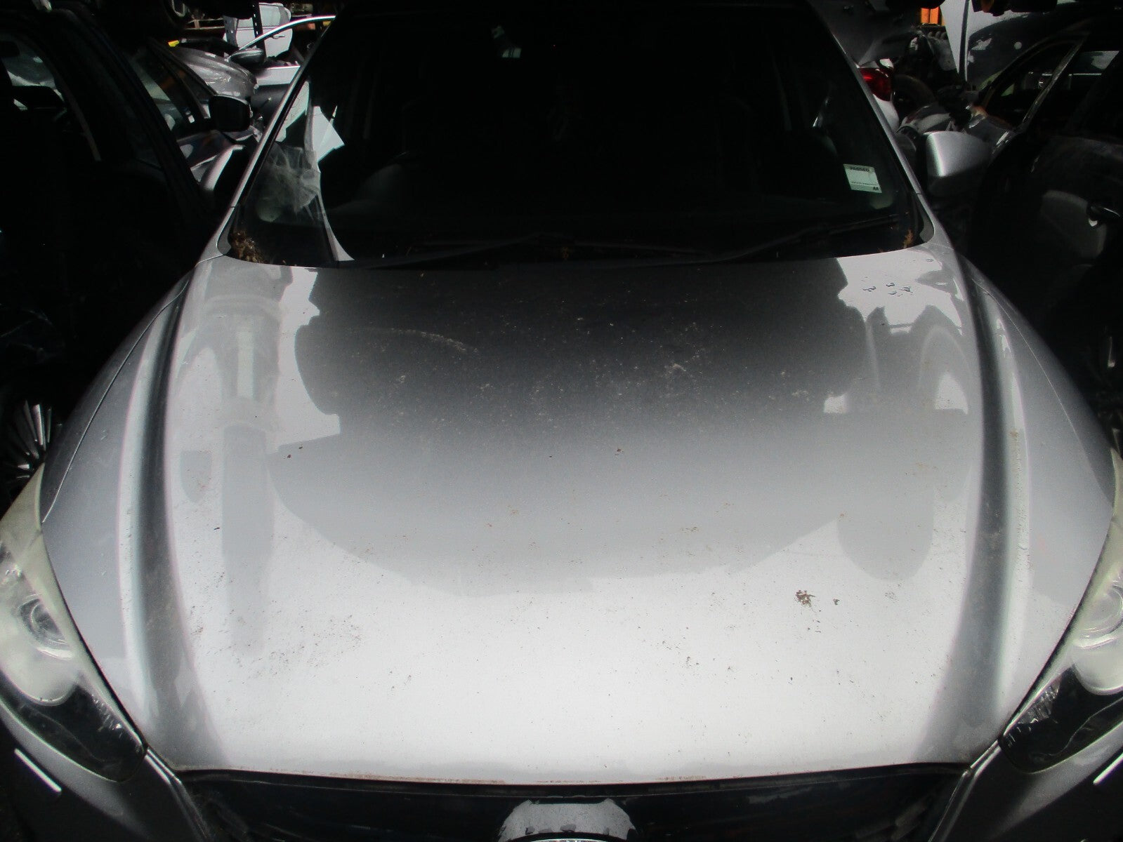 2013 MAZDA CX 5 MK1 FRONT BONNET HOOD LIQUID SILVER P38