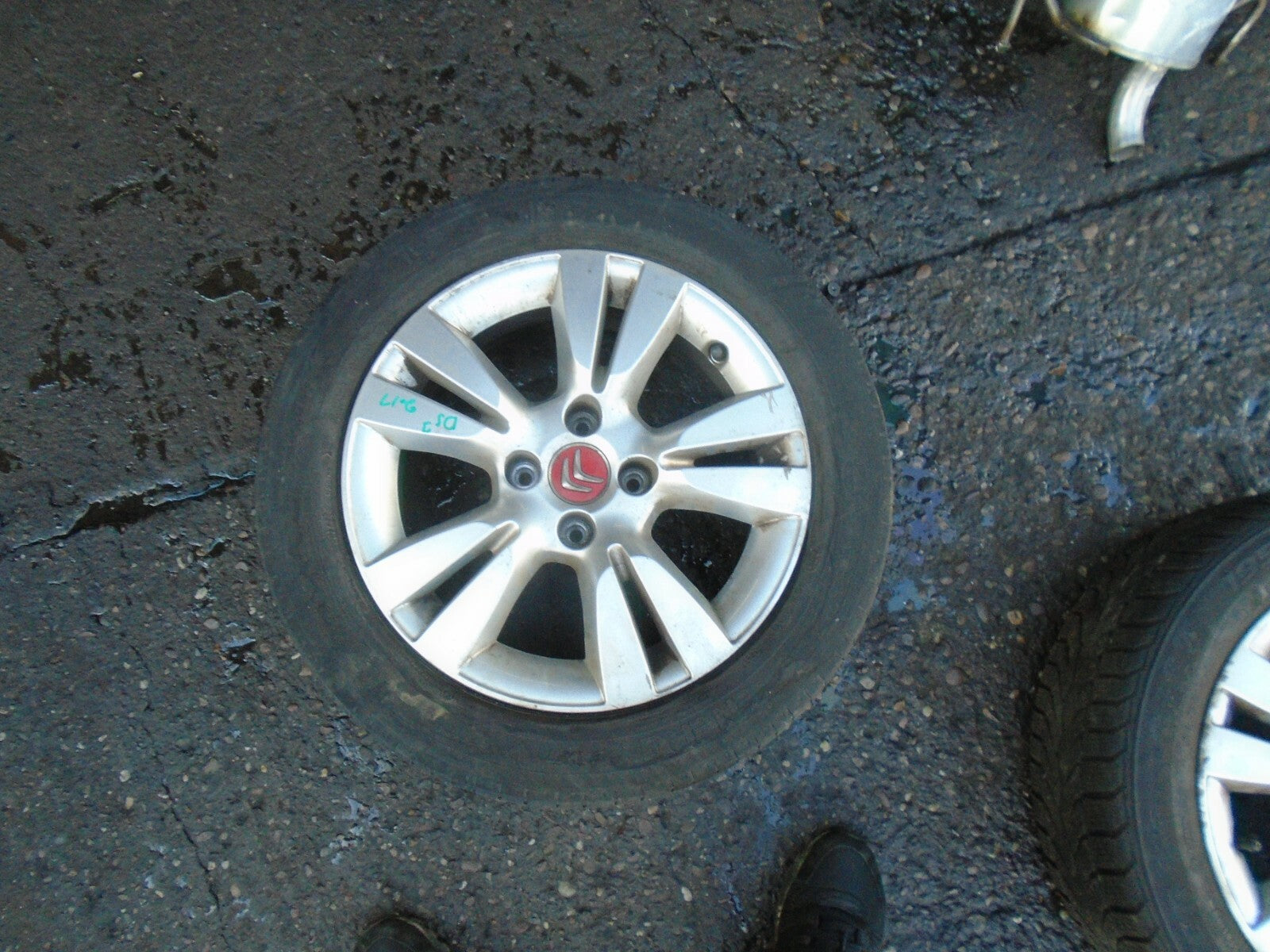 CITROEN DS3 2017 16 INCH ALLOY WHEEL WITH TYRE 195/55R16