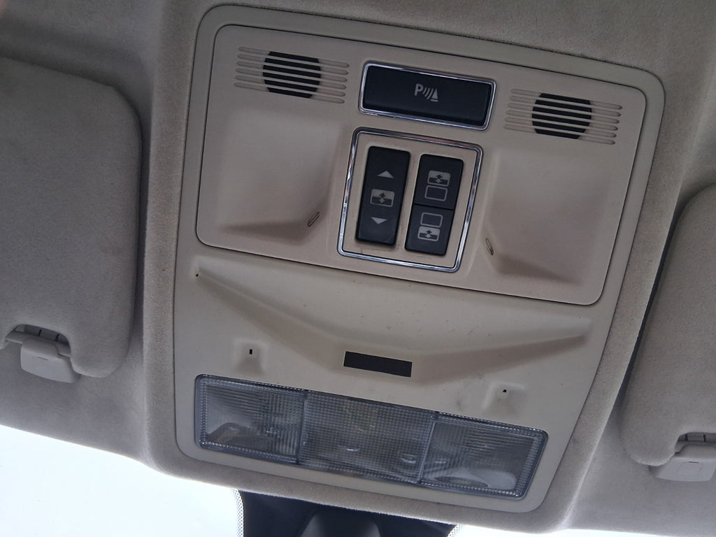 JAGUAR XJ X351 2012 FRONT INTERIOR ROOF READING LIGHT WITH ROOF CONTROL SWITCHES