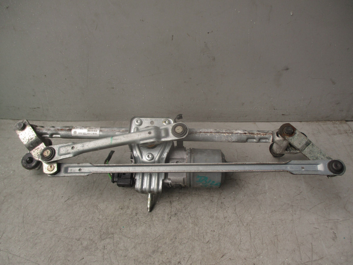 2012 SEAT IBIZA 6J FRONT WIPER MOTOR & LINKAGE 6R2955023C