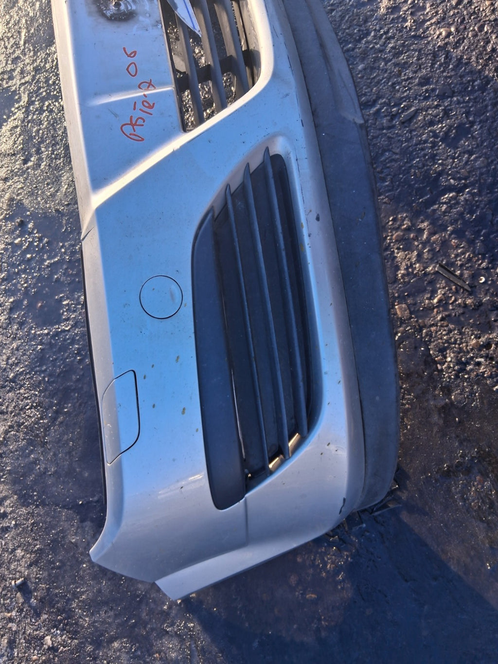 VAUXHALL ASTRA H 2006 5 DOOR FRONT BUMPER FOG LIGHT SILVER