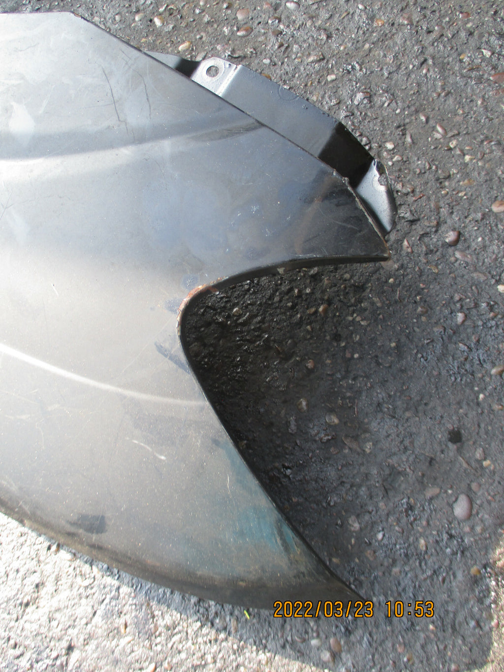 SSANGYONG RODIUS 270 (MK1) NS PASSENGER SIDE WING QUARTER PANEL BLACK