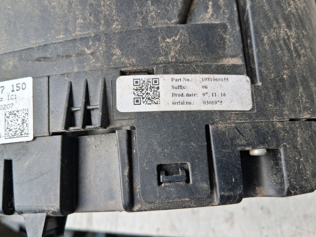 MERCEDES BENZ CLA 2016 C117 2.1 DIESEL INSTRUMENT CLUSTER A1179000002